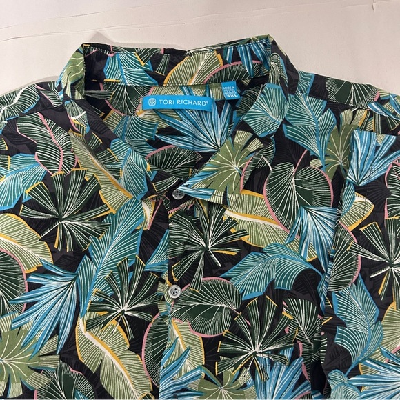 Tori Richard Men's Hawaiian Shirt Men's 3XL Cotton Lawn Tropical Resort Beach - Picture 1 of 9